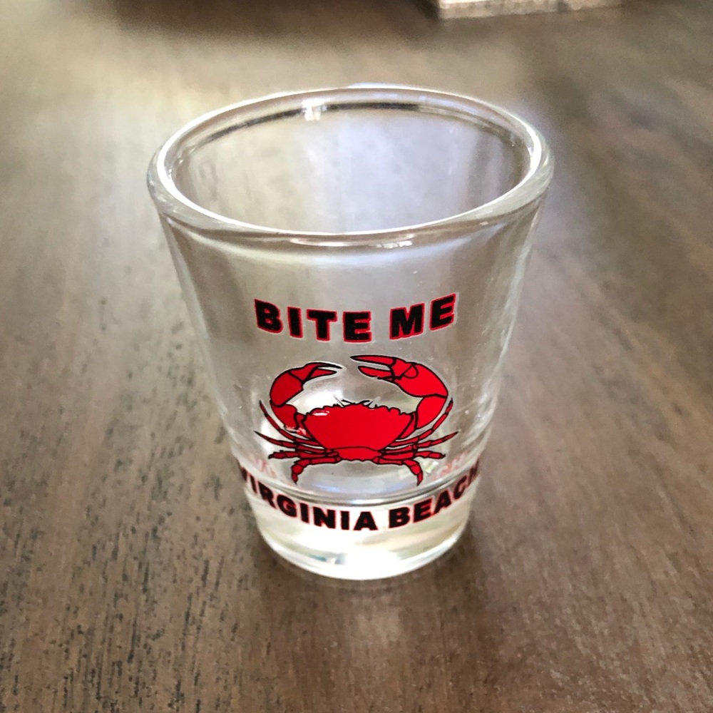 Virginia Beach shot glass
